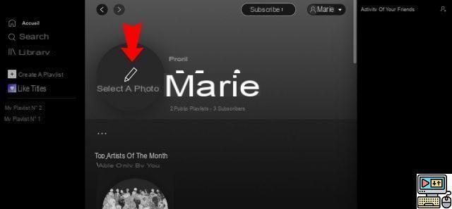 Como mudar sua foto de perfil e nome de usuário no Spotify?