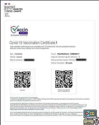 Vaccination certificate: how to get it on a smartphone, when to use it?