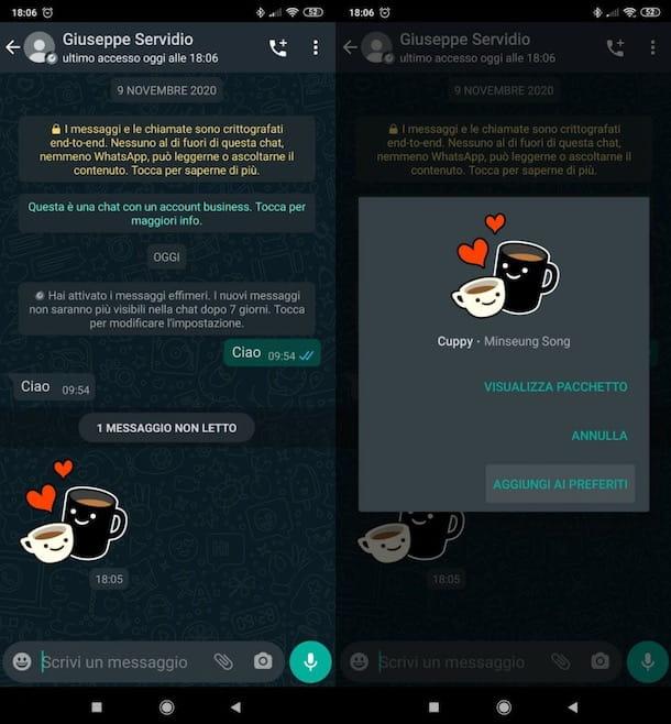 Comment enregistrer des autocollants sur WhatsApp