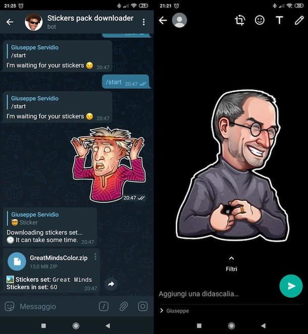 Cómo guardar stickers en WhatsApp