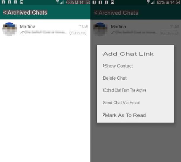 How to recover messages on WhatsApp