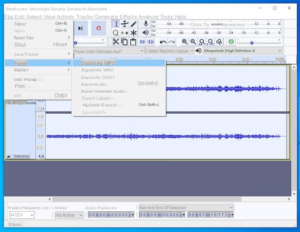 How to convert audio files to MP3