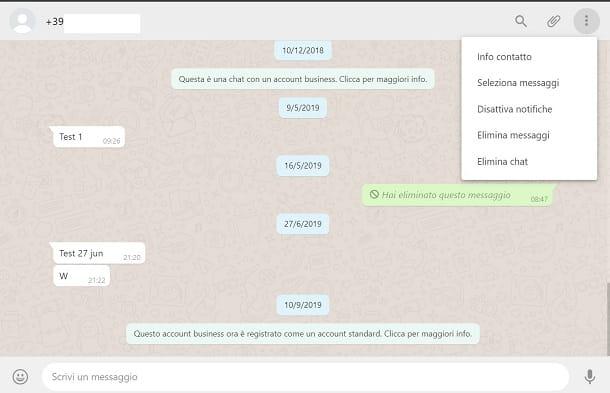 Comment supprimer un contact WhatsApp non présent dans le carnet d'adresses