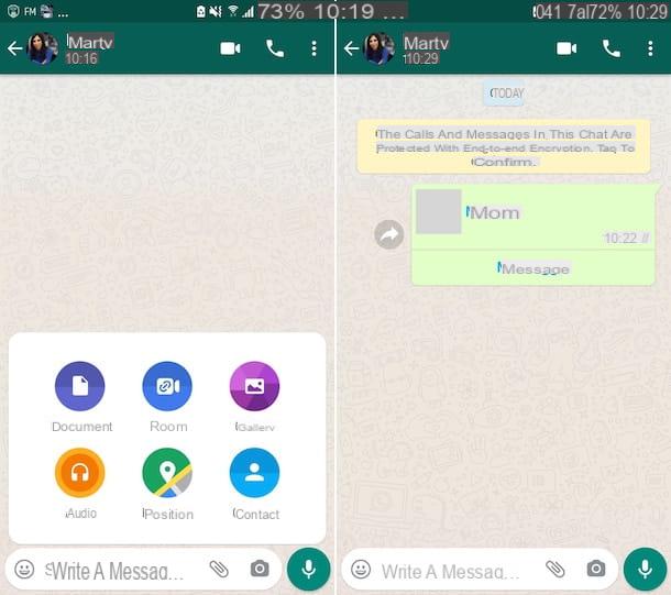 Como enviar um número de telefone no WhatsApp