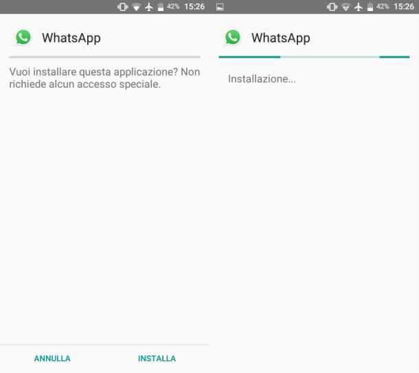 How to put the WhatsApp icon