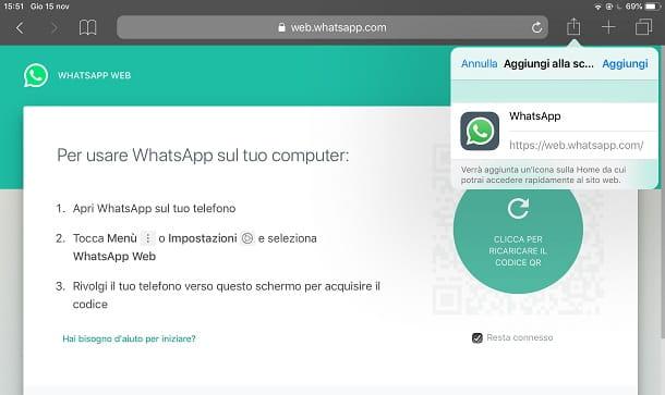 Comment mettre l'icône WhatsApp