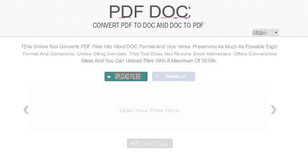 Comment convertir un PDF en DOC