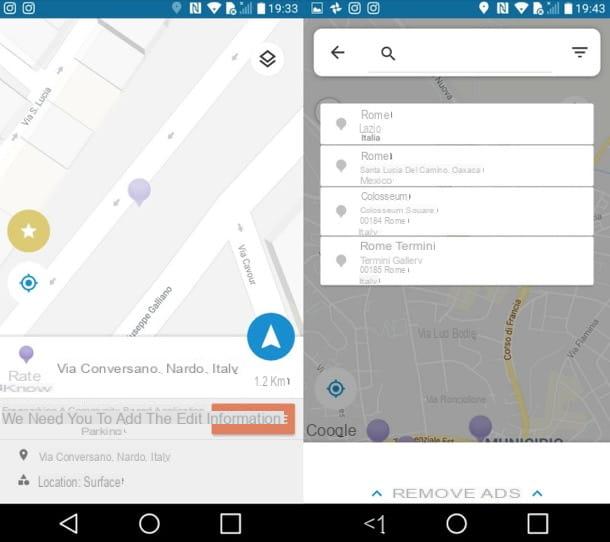 App to find parking