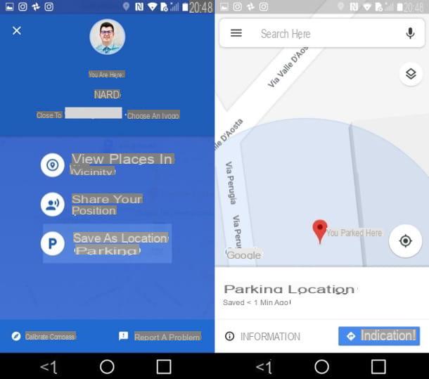 App para encontrar estacionamento