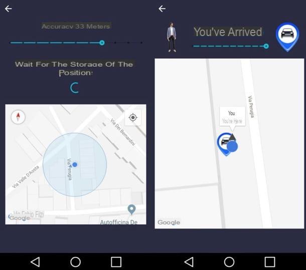 App para encontrar estacionamento