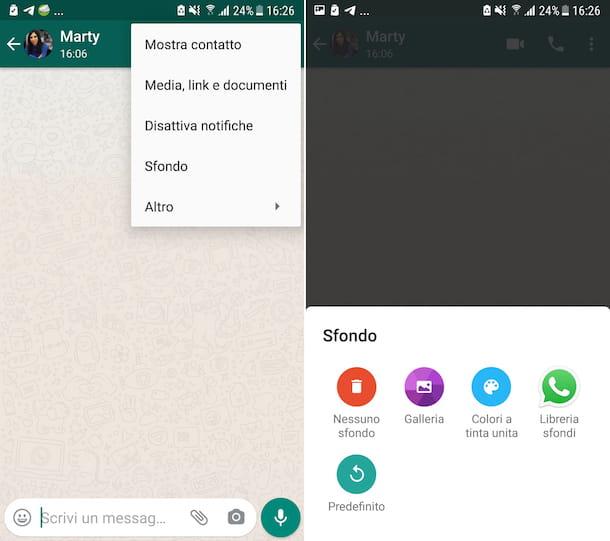 Cómo poner diferentes fondos de pantalla en WhatsApp