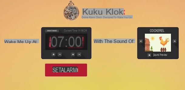 How to set alarm on PC