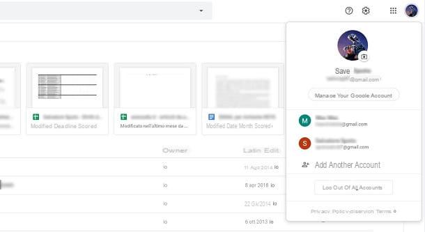 Comment se connecter à Google Drive avec un autre compte