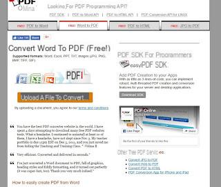 Sites to create PDFs for free