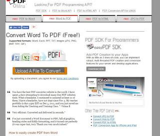 PDF en línea Sitios para crear archivos PDF gratis