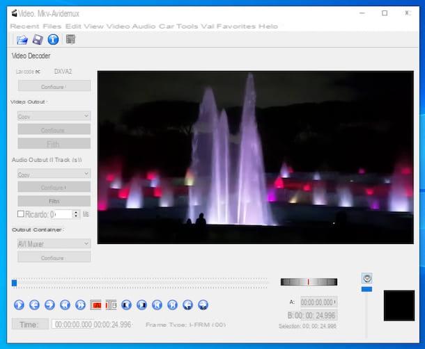 Convertir des fichiers MKV en AVI