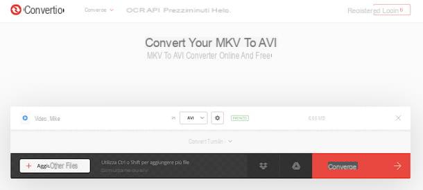 Convertir des fichiers MKV en AVI