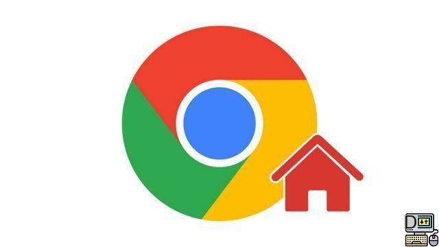 Como mudar a página inicial do Google Chrome?