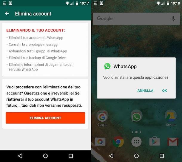 Comment se désinscrire de WhatsApp