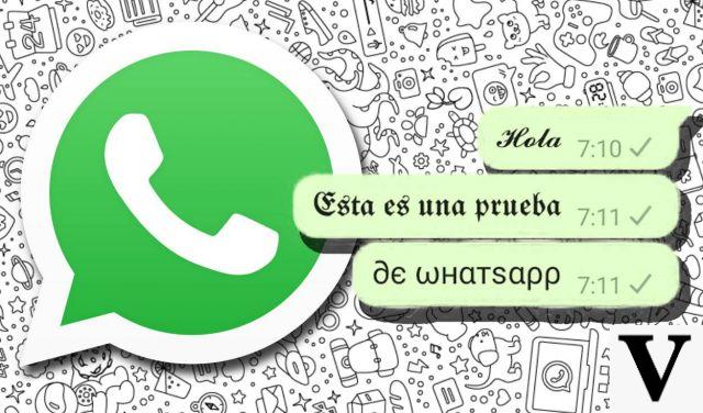 Change the font in WhatsApp easily with these tricks