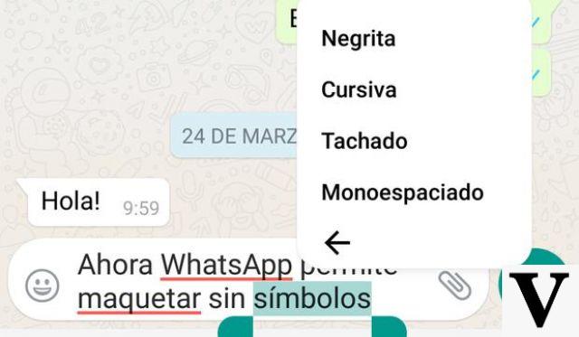 Change the font in WhatsApp easily with these tricks