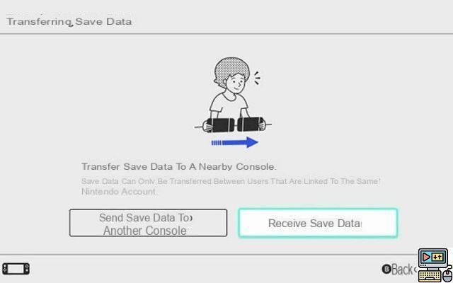 Como transferir seus arquivos salvos para um novo console Nintendo Switch