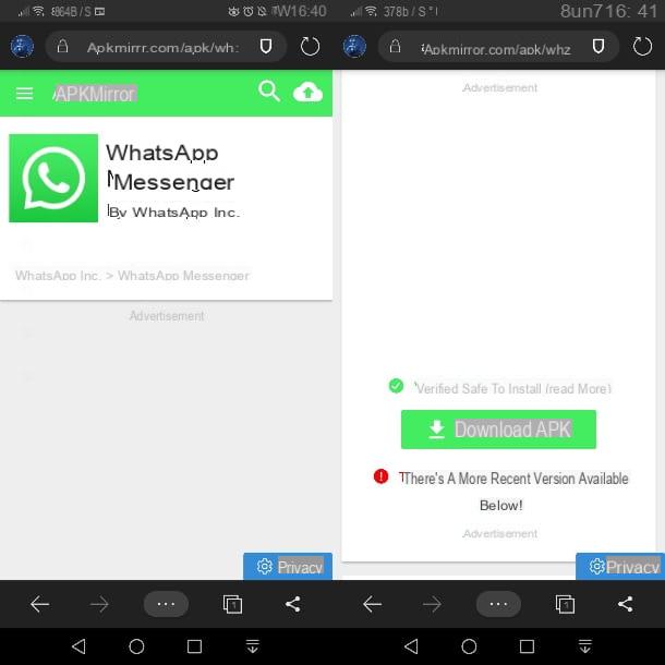 Cómo descargar WhatsApp para Android