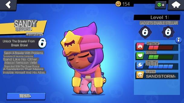 Como encontrar Sandy em Brawl Stars