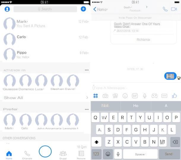 Comment se connecter à Messenger