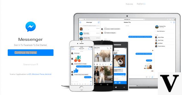 Comment se connecter à Messenger