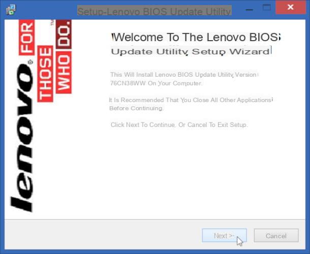 How to enter the Lenovo BIOS