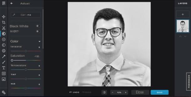 How to turn color photos into black and white