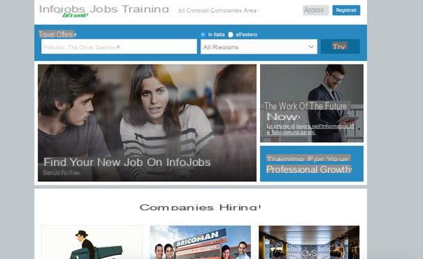 Sites to look for work
