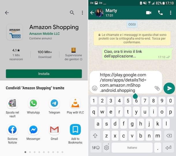 Comment envoyer une application via WhatsApp