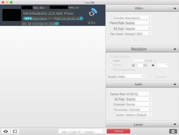 Como converter MKV para AVI Mac