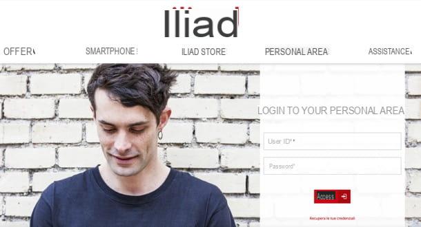 How to access Iliad