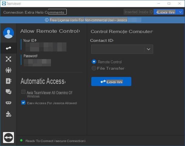 How to enter the PC