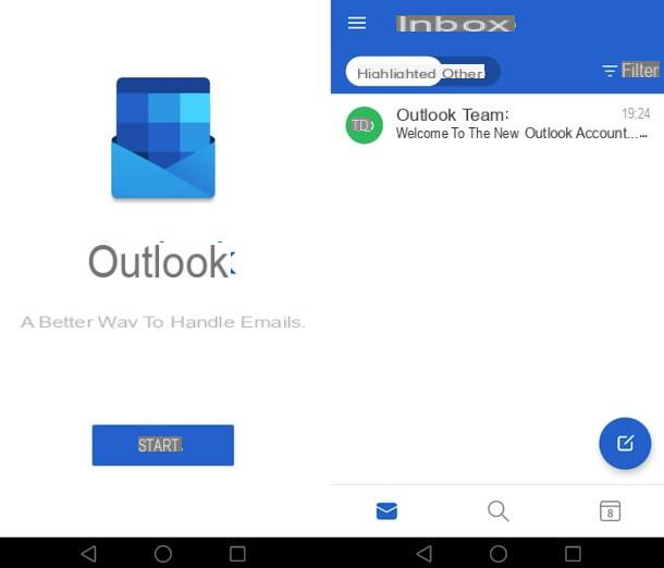 How to access Outlook