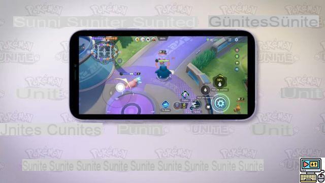 Download Pokémon Unite on smartphone to face your friends in 5v5