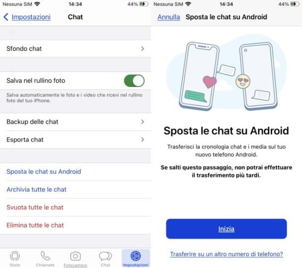 How to transfer WhatsApp gives iPhone to Android