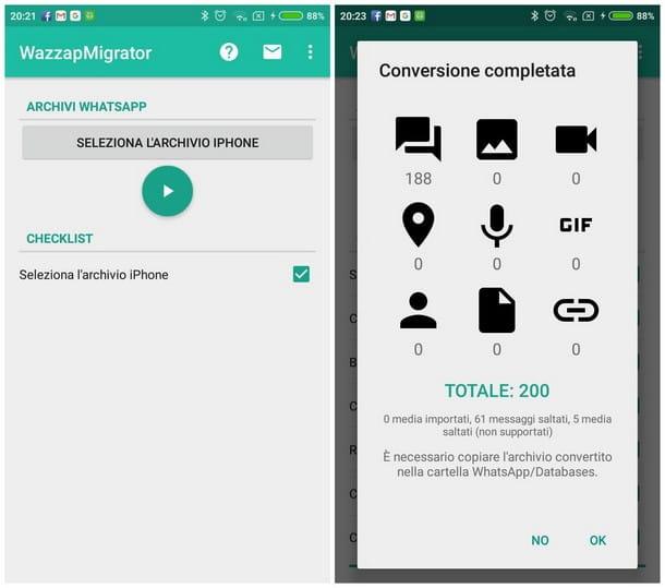 Cómo transferir WhatsApp de iPhone a Android