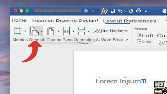 ¿Cómo cambiar un documento de Word al modo horizontal?