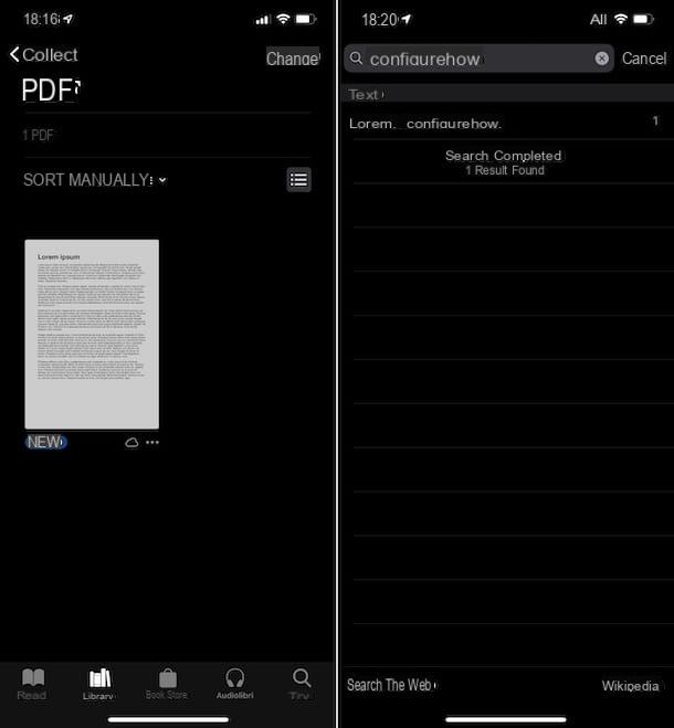 Comment rechercher un mot dans un PDF