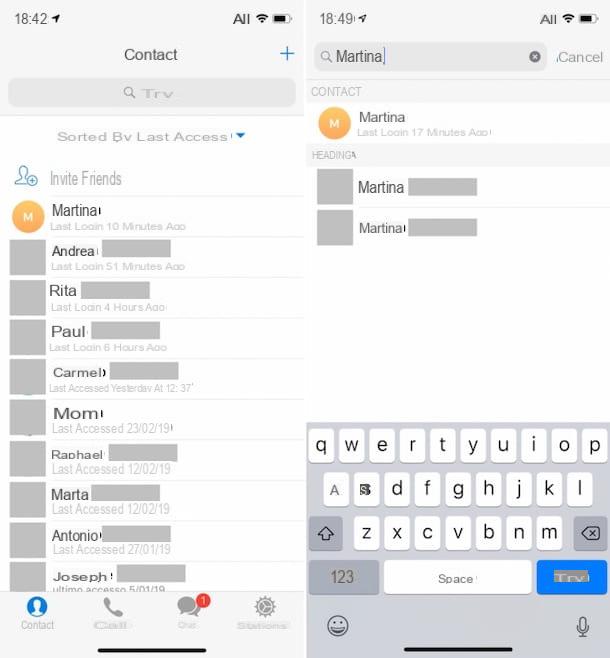 Comment rechercher des personnes sur Telegram