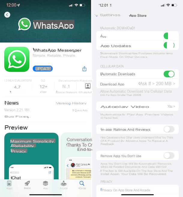 Cómo actualizar WhatsApp