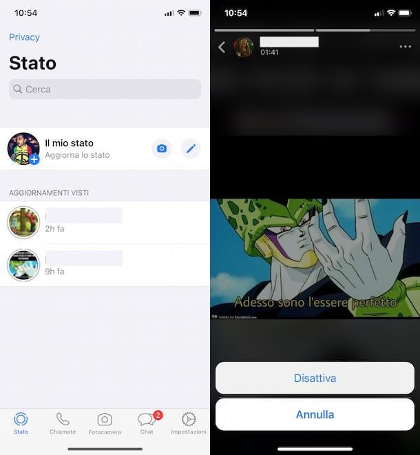 How to block status on WhatsApp