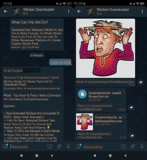 Cómo transferir stickers de Telegram a WhatsApp