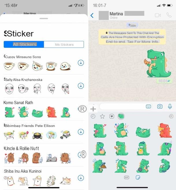 Cómo enviar stickers en WhatsApp