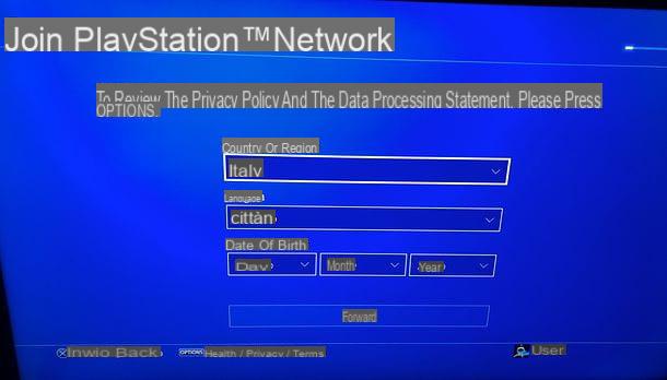 Como fazer login na PlayStation Network