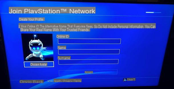 Como fazer login na PlayStation Network